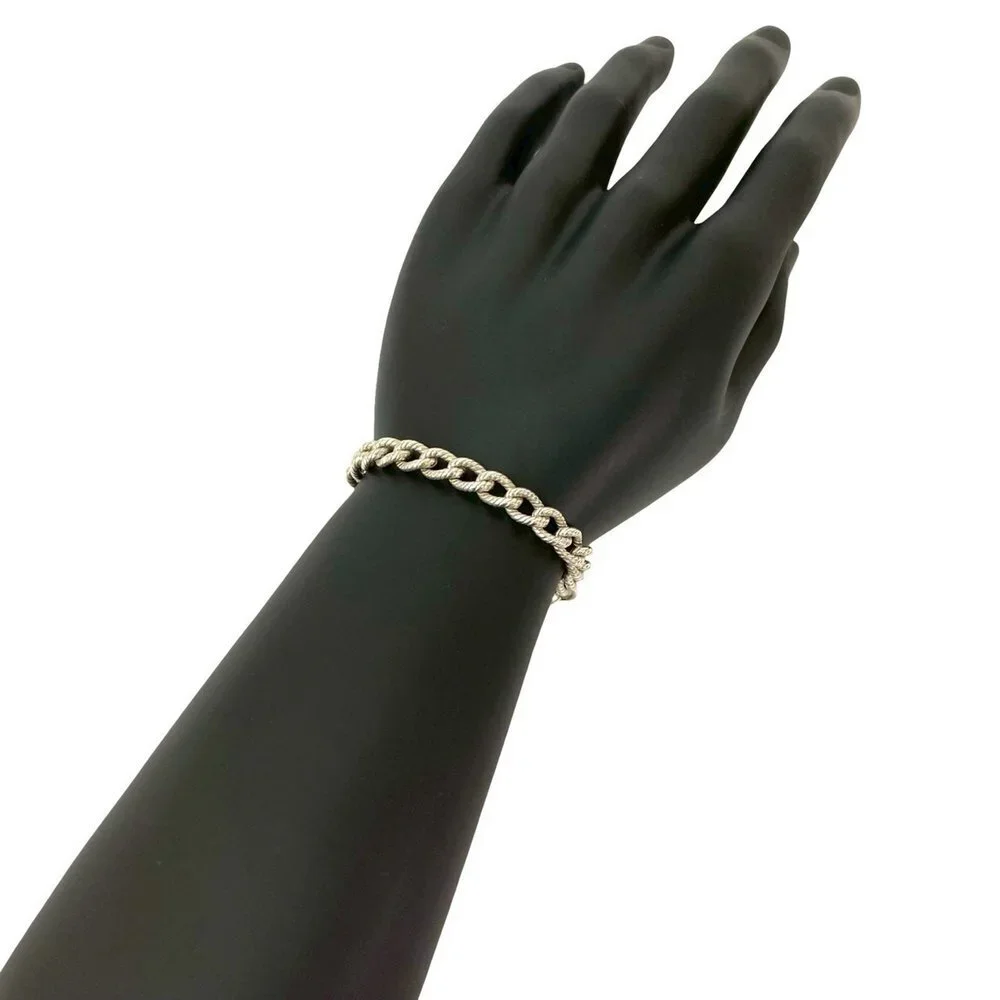 TIFFANY Authentic Silver Charm Bracelet
